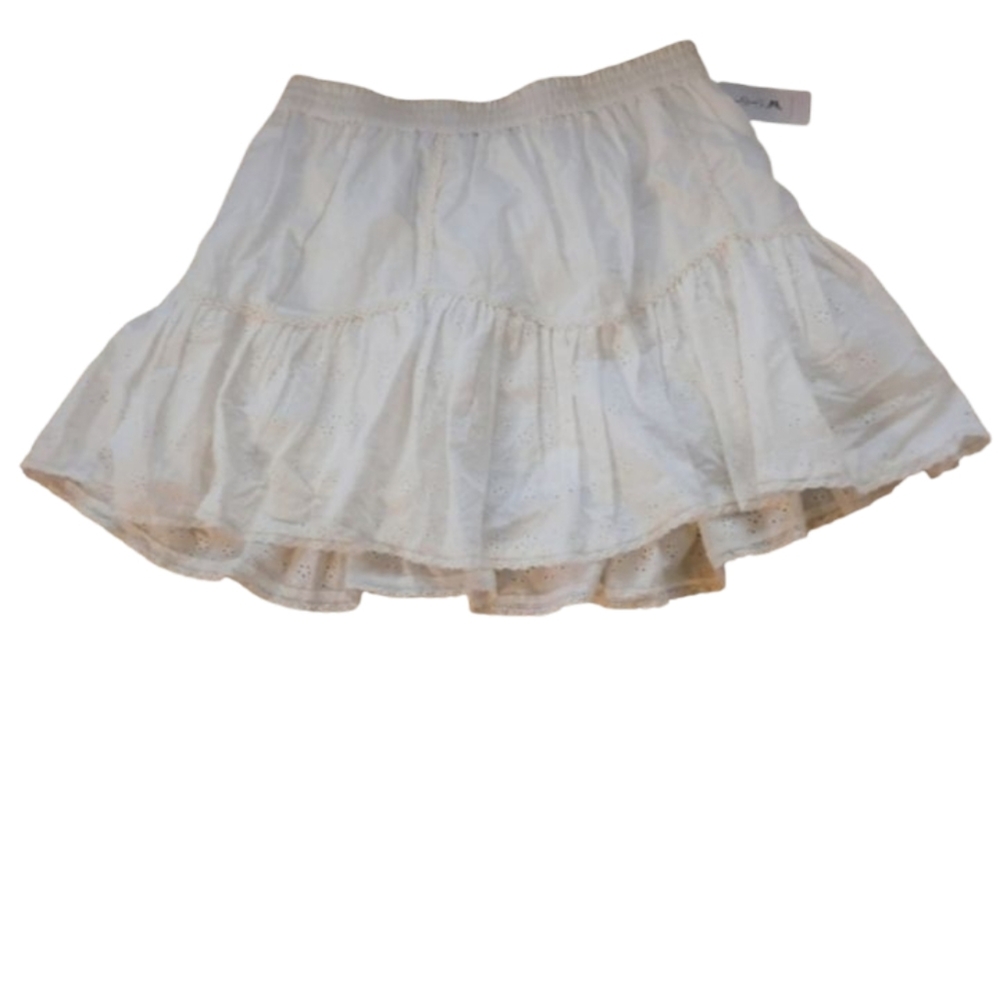 Jessica Simpson Cream Skater Skirt